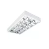 LED T8 G13 60x30cm Téglalap alakú, felületre szerelhető raszteres lámpatest, fehér, NOTUS Kanlux