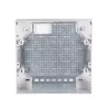 Perforált szerelőlap 24 KDB-S/F-24-MP KDB acél multimédiás panel Kanlux