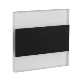   Dekoratív LED lépcsőlámpa TERRA fekete 0.8W 13lm 3000K meleg Kanlux
