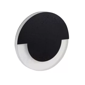   Dekoratív LED lépcsőlámpa SOLA fekete 0.8W 13lm 3000K meleg 12V Kanlux