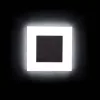 Dekoratív LED lépcsőlámpa APUS fekete 0.8W 14lm 4000K semleges 12V Kanlux mozgásérzékelő