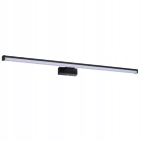   LED fürdőszobai fali lámpa ASTEN 15W 4000K 1230lm 90cm IP44 tükörlámpa fekete KANLUX