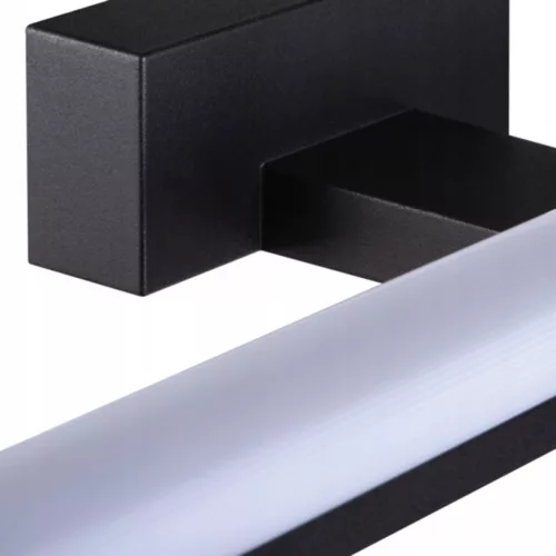 LED fürdőszobai fali lámpa ASTEN 15W 4000K 1230lm 90cm IP44 tükörlámpa fekete KANLUX