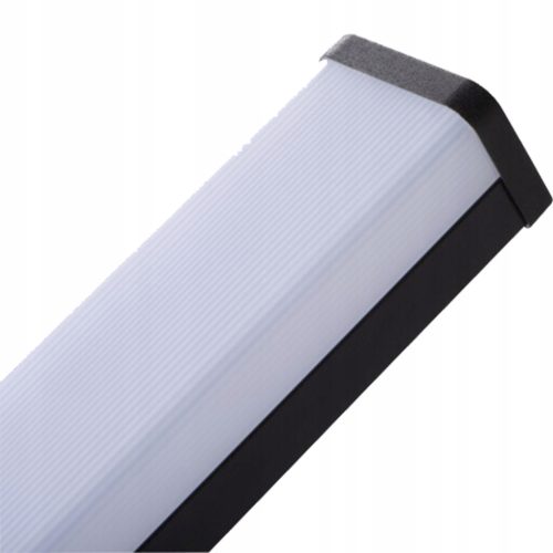 LED fürdőszobai fali lámpa ASTEN 15W 4000K 1230lm 90cm IP44 tükörlámpa fekete KANLUX