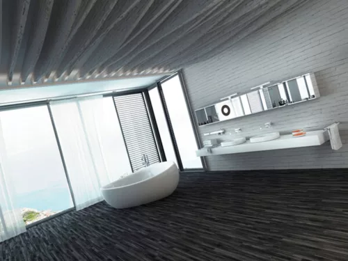LED fürdőszobai fali lámpa ASTEN 8W 4000K 690lm 40cm IP44 tükörlámpa fehér KANLUX