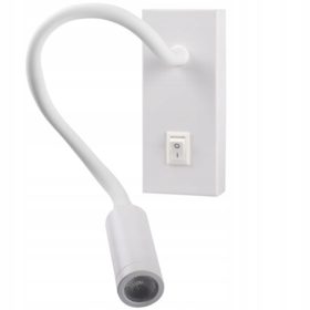   LED fali lámpa Rugalmas olvasó fali lámpa 3.3W 3000K fehér TONIL II KANLUX