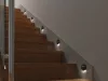 LED lépcsős lámpatest Erinus O 0.8W 3000K meleg fekete KANLUX