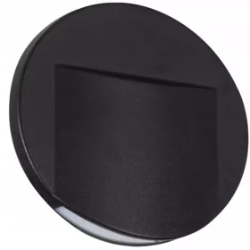   LED lépcsőlámpa Erinus O 0.8W 4000K Semleges Fekete KANLUX