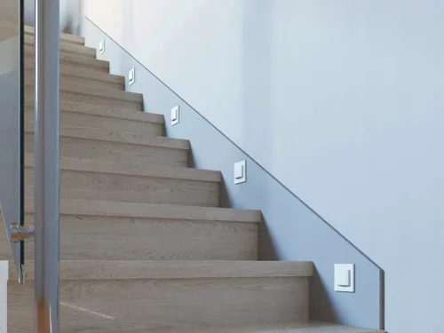 LED lépcsőlámpa Erinus LL 1.5W 3000K meleg fekete KANLUX