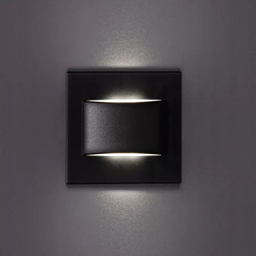 LED lépcsőlámpa Erinus LL 1.5W 4000K semleges fekete KANLUX