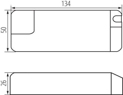 Tápegység LED Meghajtó 21W 0.5A Fehér TIBERI KANLUX