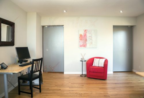 Halogén süllyesztett mennyezeti lámpatest GWEN MR16 Gx5.3 fekete eloxált Kanlux