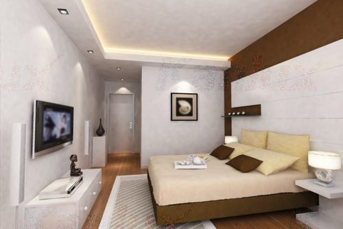 Szögletes üveg halogén mennyezeti lámpatest MORTA MR16 fekete Kanlux