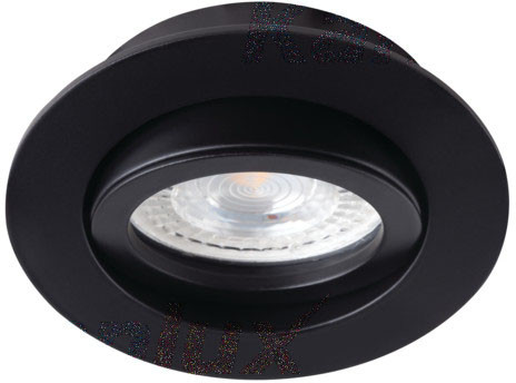 Halogén süllyesztett mennyezeti lámpatest DALLA MR16 Gx5.3 fekete Kanlux