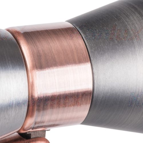 MILENO 3x GU10 ezüst réz Kanlux mennyezeti lámpatest