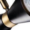 MILENO mennyezeti lámpatest 3x GU10 Black Gold 53cm Kanlux