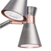 MILENO mennyezeti lámpa lámpatest 2x GU10 ezüst réz 37cm Kanlux