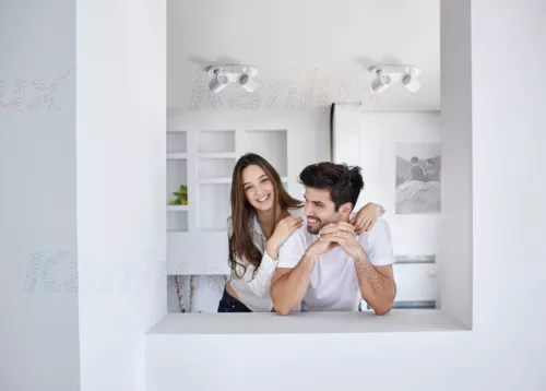 LAURIN 3xGU10 fehér Kanlux mennyezeti lámpatest