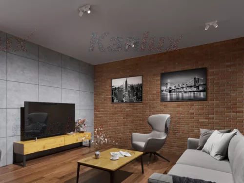 LAURIN mennyezeti lámpa lámpatest 2xGU10 fehér 22cm Kanlux