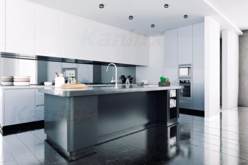 GOVIK MR16 GU10 fekete Kanlux halogén mennyezeti lámpatest