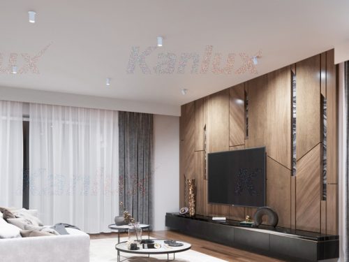 Spot mozgatható fehér mennyezeti lámpatest SPOT CHIRO GU10 Kanlux