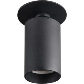   Mozgatható fekete folt mennyezeti lámpatest SPOT CHIRO GU10 Kanlux