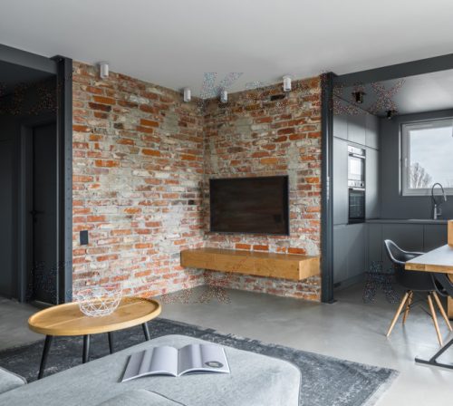 Mozgatható fekete folt mennyezeti lámpatest SPOT CHIRO GU10 Kanlux