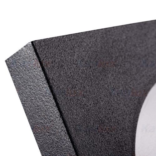 Mennyezeti lámpatest Süllyesztett HALOGÉN Fix GU10 Gx5.3 Négyzetes fekete IP44 a FLINI Kanlux fürdőszobához