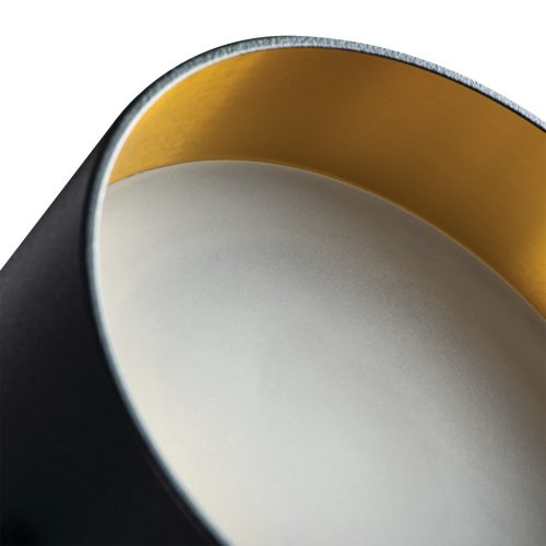 Süllyesztett mennyezeti lámpa GOVIK GU10/GU5.3 Kerek Fekete-Arany KANLUX