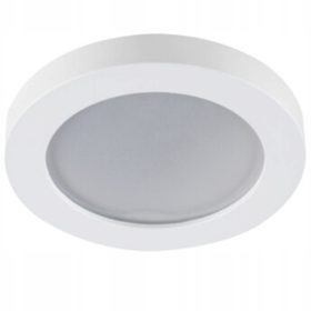   Süllyesztett mennyezeti lámpatest Gx5.3/GU10 fehér gyűrű FLINI IP44 DSO-W KANLUX