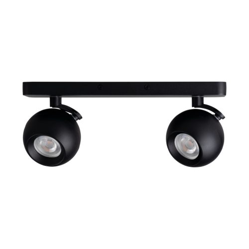 Fali és mennyezeti lámpatest GALOBA 2x GU10 PAR16 Fekete KANLUX