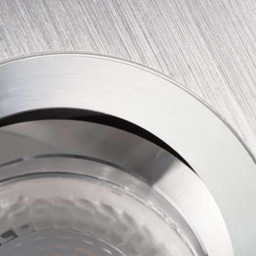 Süllyesztett mennyezeti lámpa SEIDY GU5.3 12AC/DC króm szögletes mozgatható KANLUX