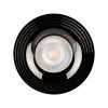 Süllyesztett mennyezeti lámpa LIGLO DSO GU10/GU5.3 Kerek Fekete KANLUX