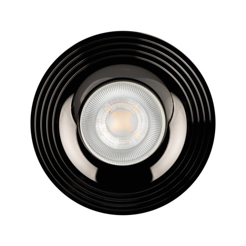 Süllyesztett mennyezeti lámpa LIGLO DSO GU10/GU5.3 Kerek Fekete KANLUX