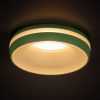 Süllyesztett mennyezeti lámpa ELICEO-DSO GU10/GU5.3 Kerek zöld KANLUX