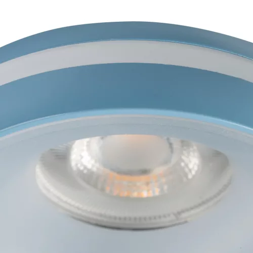 Süllyesztett mennyezeti lámpa ELICEO-DSO GU10/GU5.3 Kerek kék KANLUX