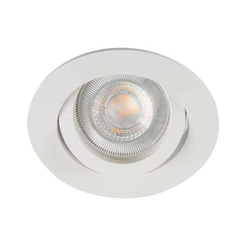 Süllyesztett mennyezeti lámpa DALLA GU5.3/GU10 12AC/DC Kerek Mozgatható Fehér KANLUX