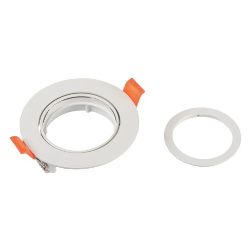 Süllyesztett mennyezeti lámpa DALLA GU5.3/GU10 12AC/DC Kerek Mozgatható Fehér KANLUX