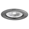 Süllyesztett mennyezeti lámpatest ARGUS II GU10/GU5.3 Round Graphite KANLUX