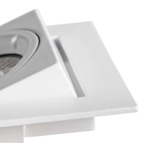 Süllyesztett mennyezeti lámpa ALREN GU10/GU5.3 Négyzet alakú mozgatható matt króm KANLUX