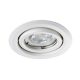 Süllyesztett mennyezeti lámpa ALOR GU10/GU5.3 Kerek Mozgatható Fehér KANLUX