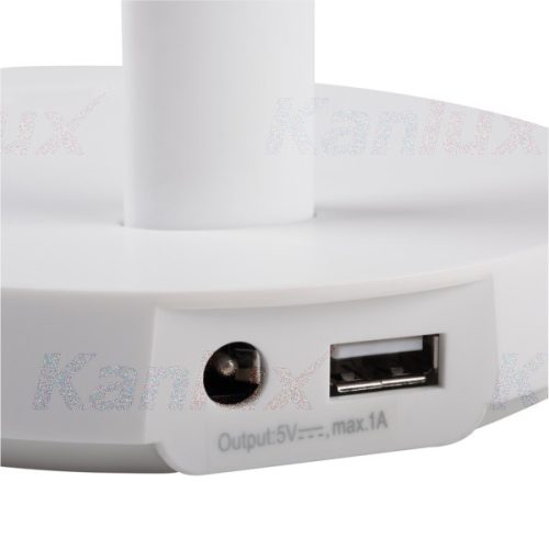 LED asztali lámpa fehér REXAR 7W 3000-6500K Kanlux