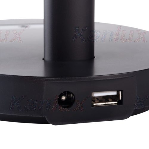 LED Asztali lámpa Fekete REXAR 7W 3000-6500K Kanlux