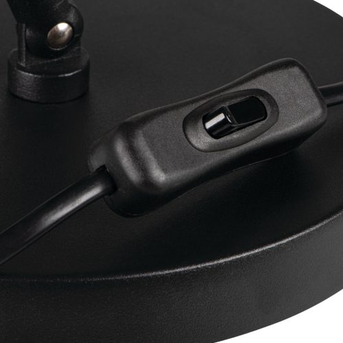 JUSI E27 fekete Asztali lámpa KANLUX