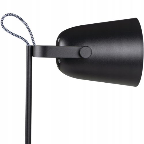 Iskolai éjszakai asztali lámpa + szervező Raibo E27 5W fekete KANLUX