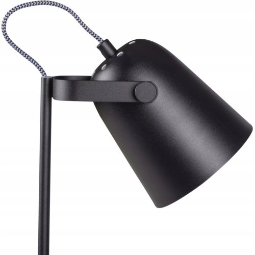 Iskolai éjszakai asztali lámpa + szervező Raibo E27 5W fekete KANLUX