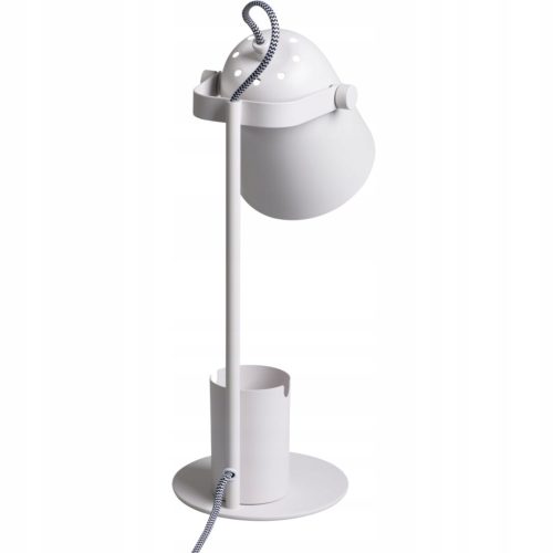 Iskolai éjszakai asztali lámpa + szervező Raibo E27 5W fehér KANLUX