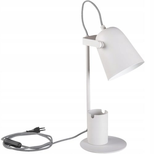 Iskolai éjszakai asztali lámpa + szervező Raibo E27 5W fehér KANLUX