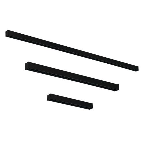 LED lineáris lámpatest AL-ML-NT mozgásérzékelő 26W 3250lm 4000K 124cm fekete KANLUX