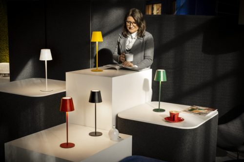 LED Asztali lámpa INITA IP54 165lm Fekete KANLUX